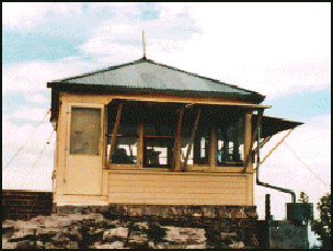 Barfoot Lookout prior to its destruction