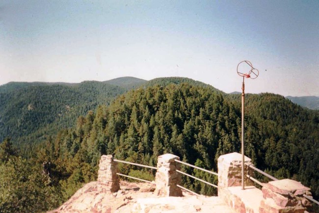 Barfoot Lookout Site in 1989 (Armando Arvizu photo)