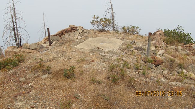 Lookout foundation (Mark Nelson photo)