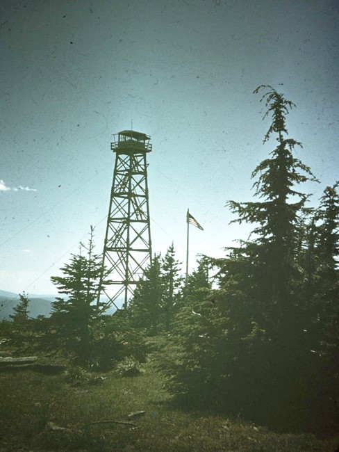 Circa 1961 photo from Dennis Lynch, former District Forester
