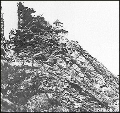 1928 (photos courtesy Fire Lookout Museum)