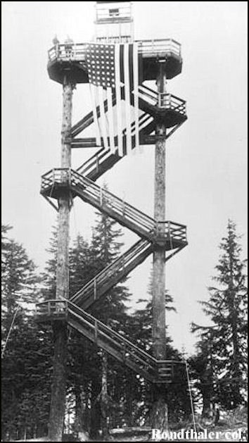 1915 (Photos courtesy Fire Lookout Museum and Dave Bula collection)