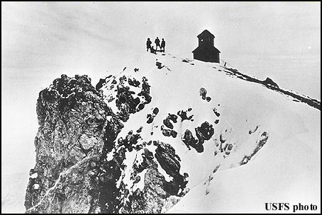 1928 (photos courtesy Fire Lookout Museum)