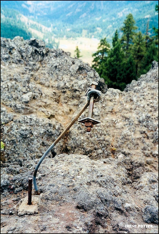 Looking down toward Cliffdel 9/20/1996