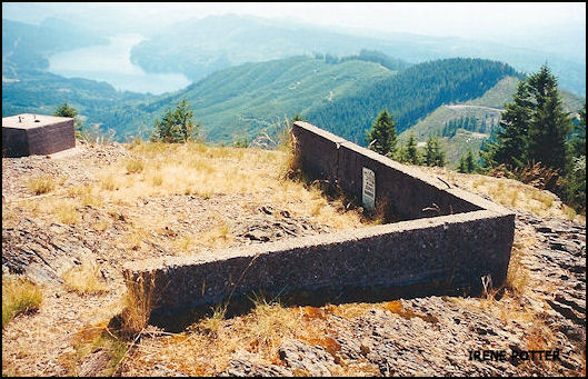 Site on 7/24/2000 with Merwin Lake in distance