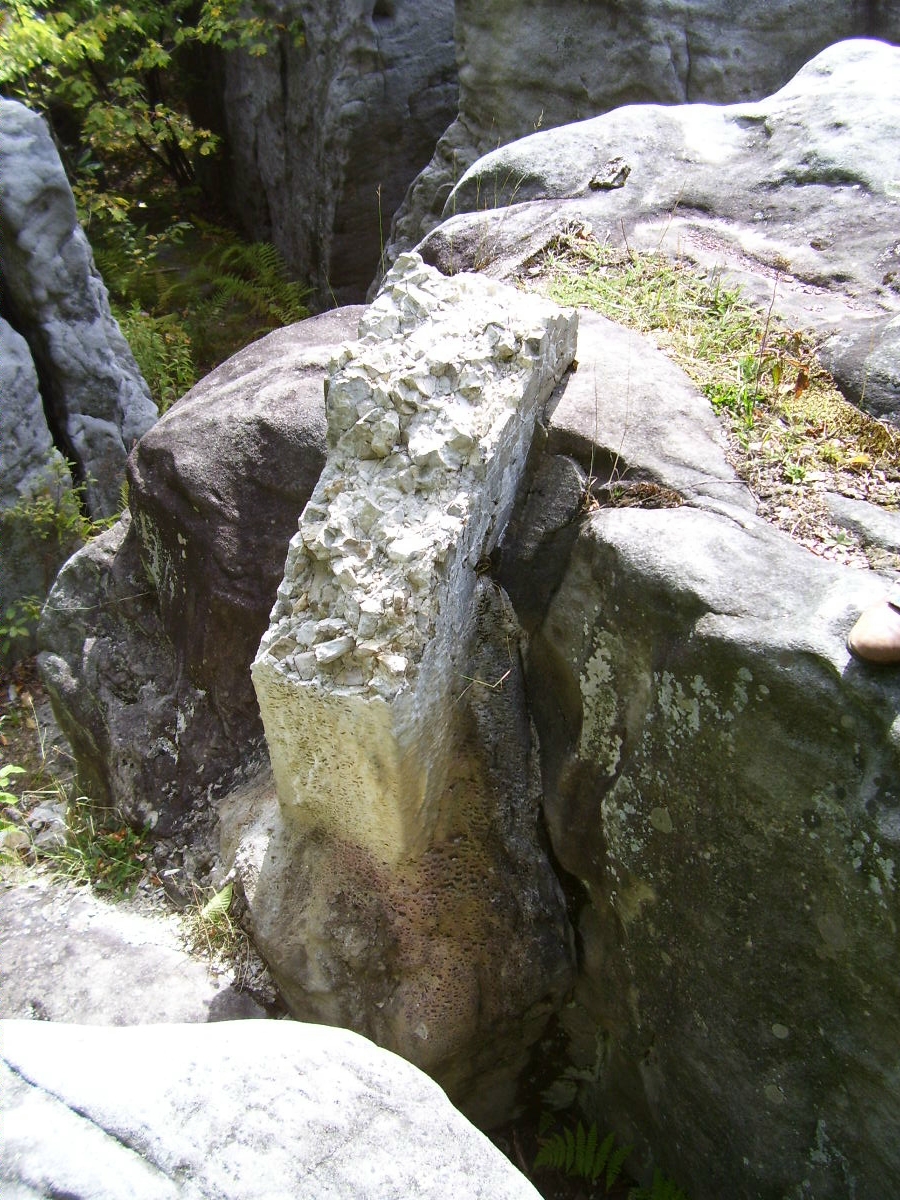 Footings in September 2008