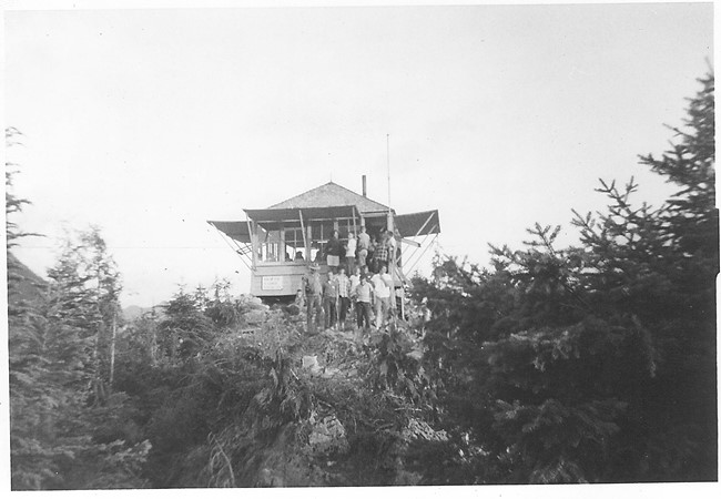 Barlow Pass Lookout in 1961