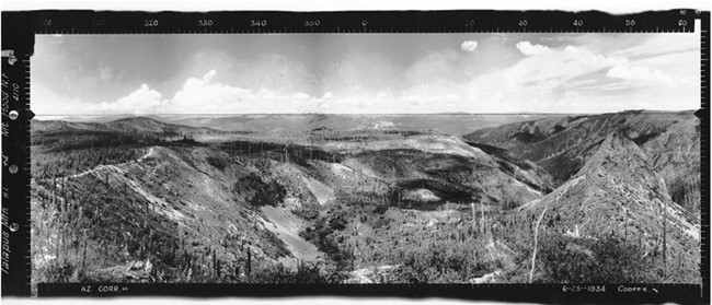 Mount Talapus panoramic 6-25-1934