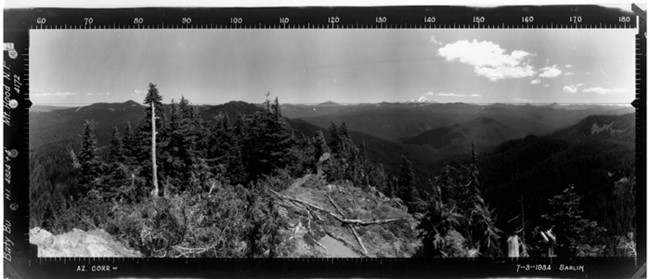 Baty Butte Lookout panoramic 7-3-34