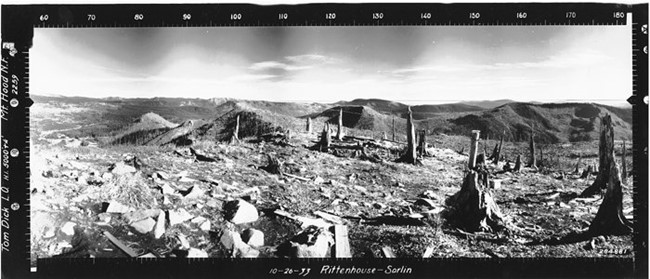Tom Dick Mountain Lookout panoramic 10-26-33