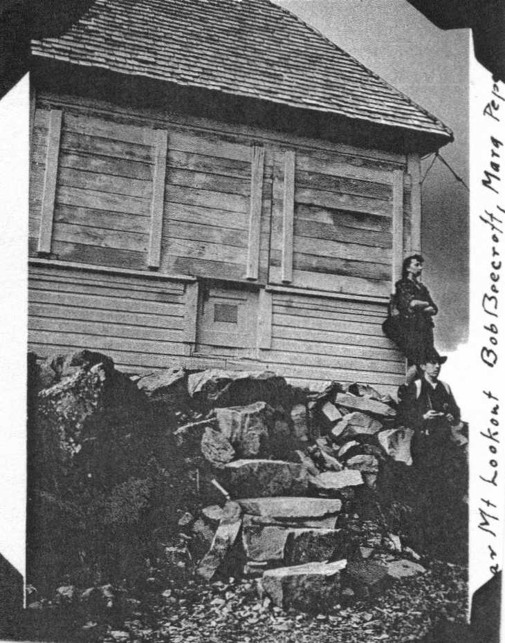 Scar Mountain Lookout 1926 - 1965