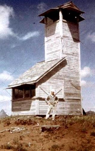 Scott Mountain Lookout 1955