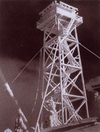 Wolf Mountain Lookout 1964