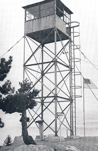 Mount Islip Lookout - Built 1927
