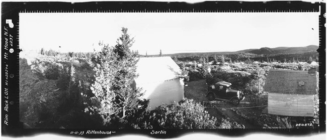 Rimrock South Lookout panoramic 11-11-1933