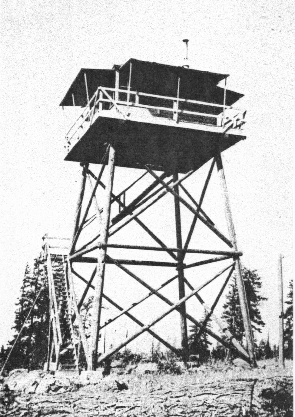 Twin Pines Lookout 1933