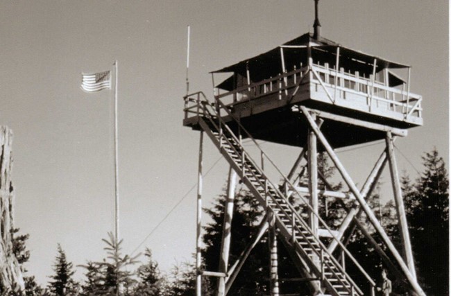 Cummins Peak Lookout 1954