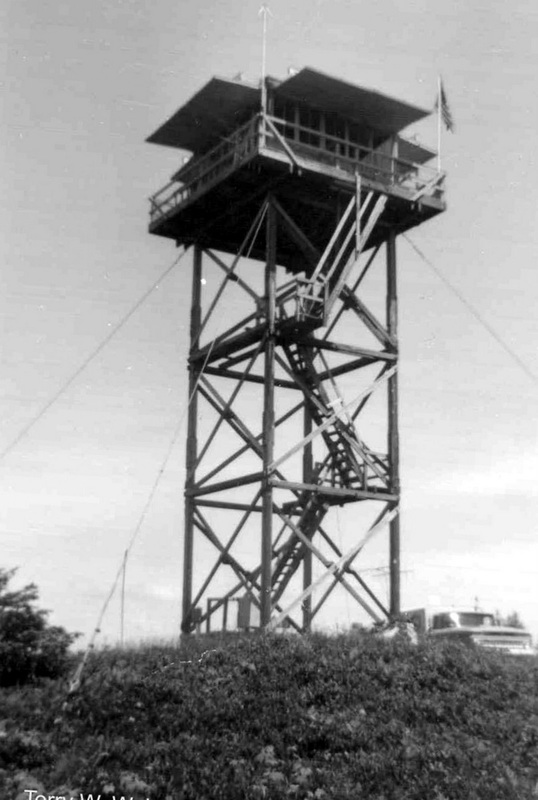 Cummins Peak Lookout 1954 - 1970's