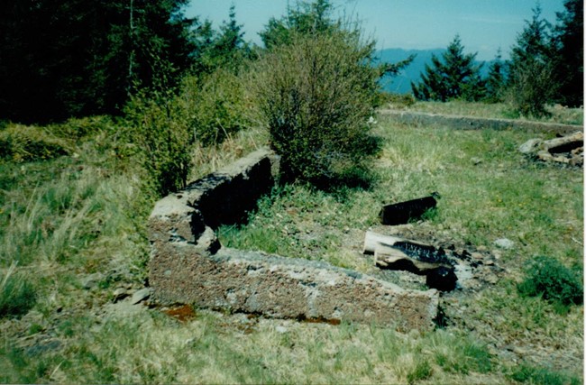 Prairie Peak Lookout site 2001