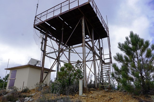 Warm Springs Mountain Lookout Tower - 2017