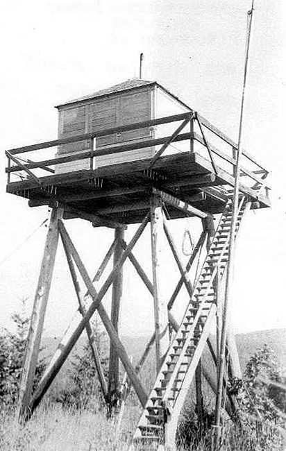 Clayton Point Lookout 1942
