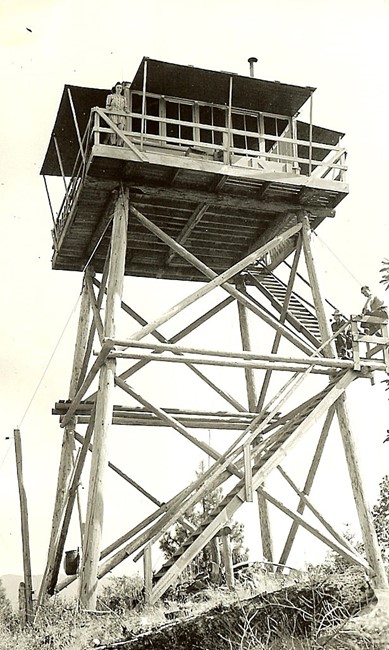 Coyote Point Lookout 1942