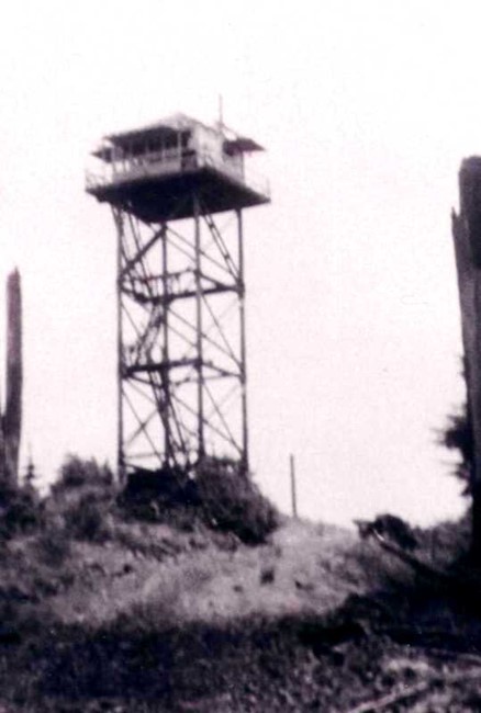 Harness Mountain Lookout 1949 - 1962