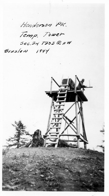 Henderson Peak Lookout 1944