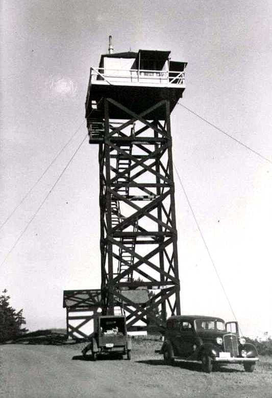 Lander Mountain Lookout 1935 - 1951