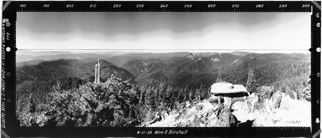 Quartz Mountain Lookout panoramic 8-11-33