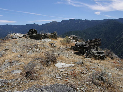 Stein Butte Lookout site 2007