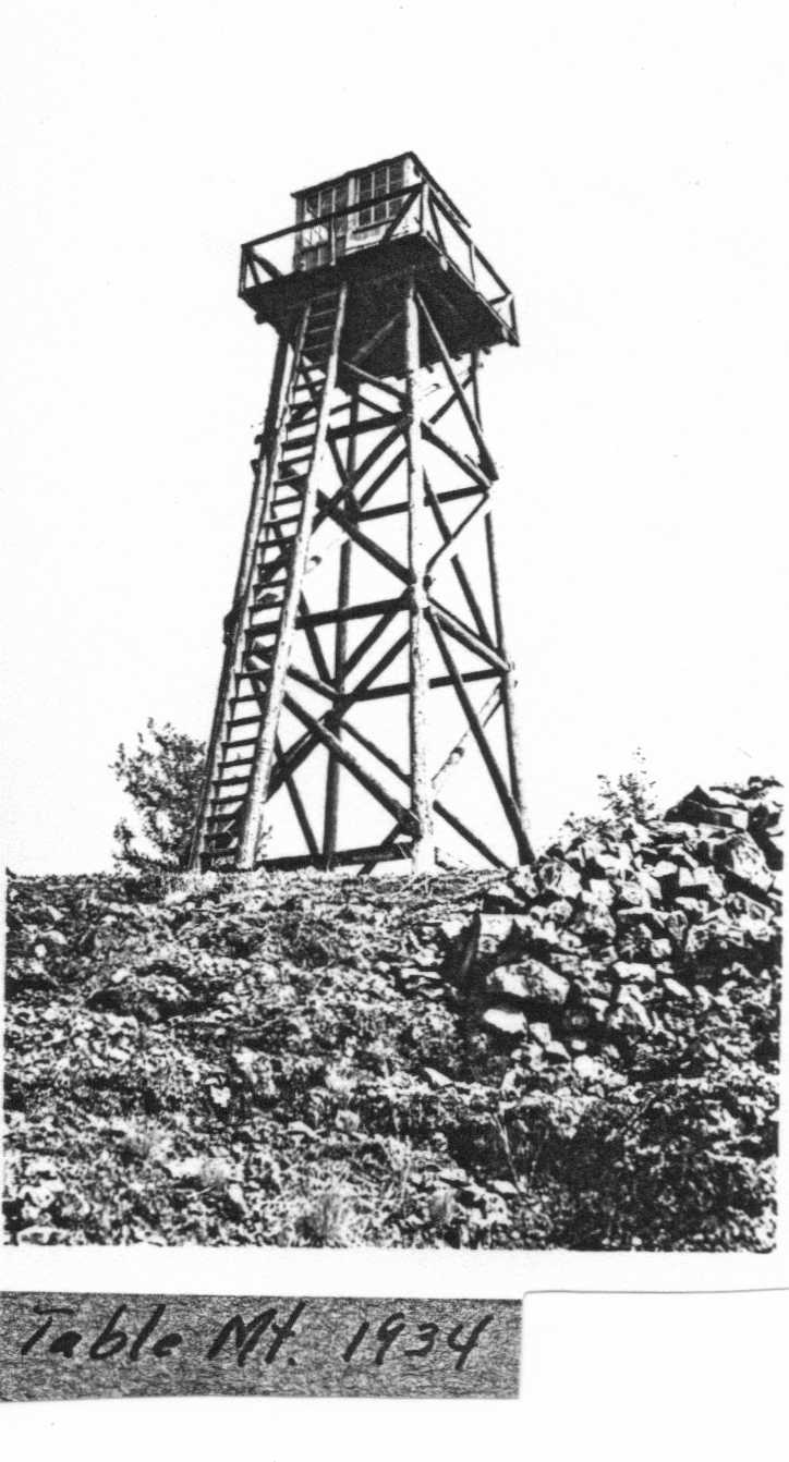 Table Lookout 1934