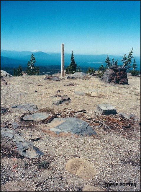 Broken Top Lookout site 2002