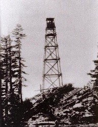 Wolf Mountain Lookout 1931 - 1940