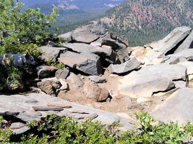 Aspen Butte Lookout site 2006