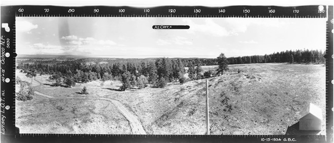 Lutsey Point Lookout panoramic 10-15-1934