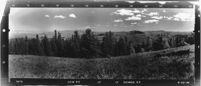 View Point Lookout panoramic 8-23-1936