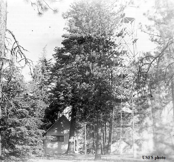 Wildcat Mountain Lookout 1920's - 1932