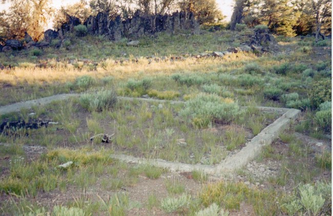 Wolf Mountain Lookout site 2002