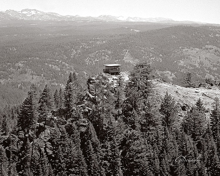 Frazier Mountain Lookout 1963