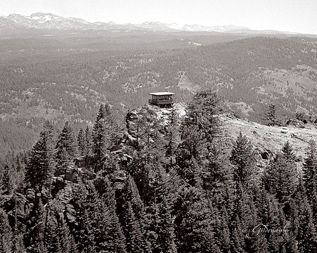 Frazier Mountain Lookout 1963