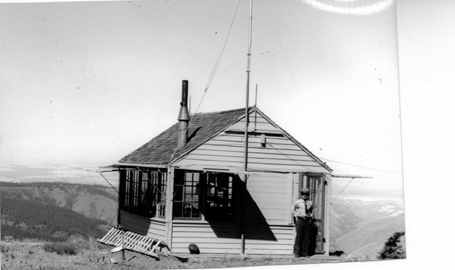 McIntyre Mountain Lookout 1947