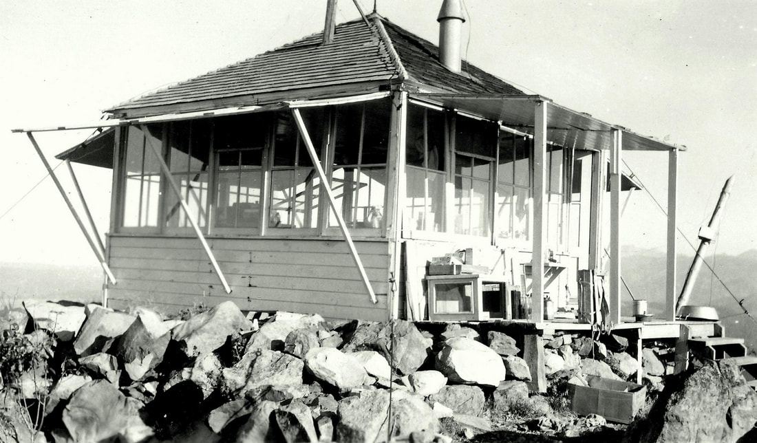 Sparta Butte Lookout 1942