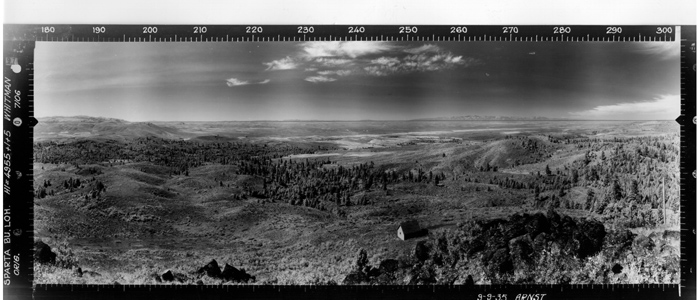 Sparta Butte Lookout panoramic 9-9-1935