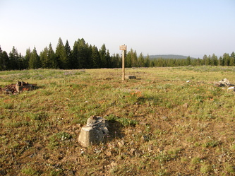 Nesbit Butte Lookout site 2008