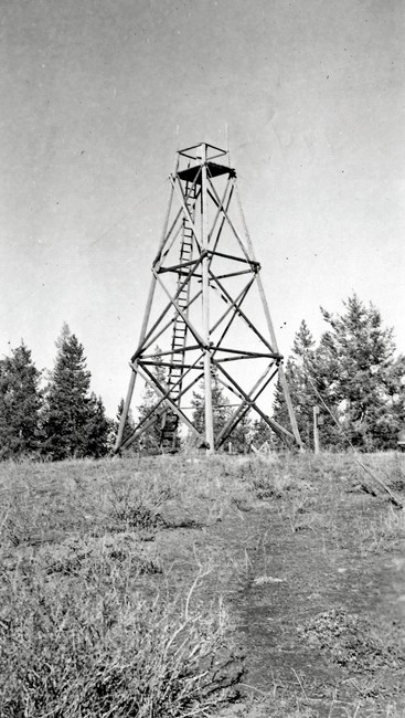 Beaver Mountain Lookout 1920 - 1936