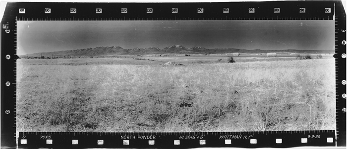 North Powder Lookout panoramic 9-9-1936