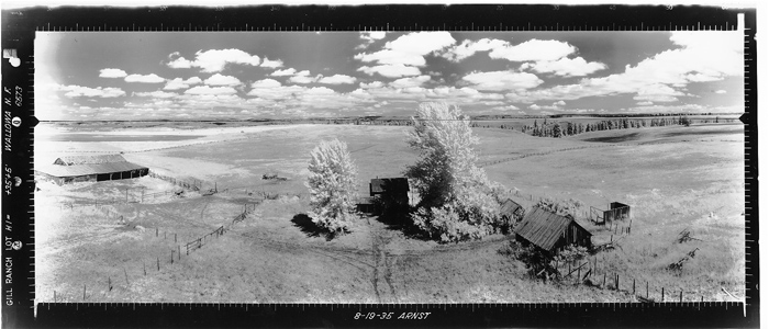 Gill Ranch Lookout panoramic 8-19-1935
