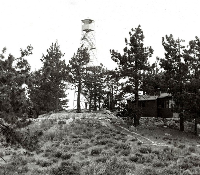 Thomas Mountain Lookout - 1938