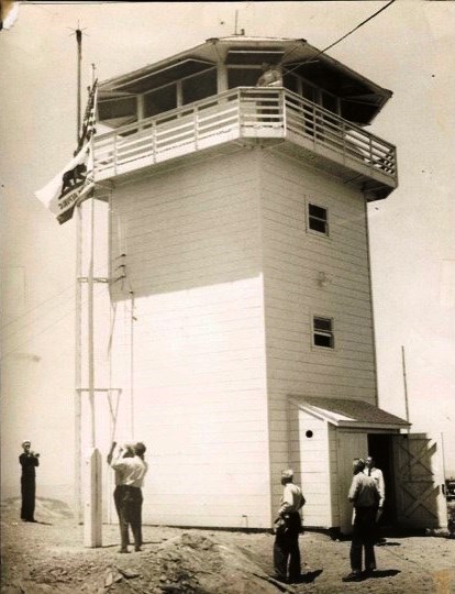 Berryessa Peak Lookout  - 1948 Dedication